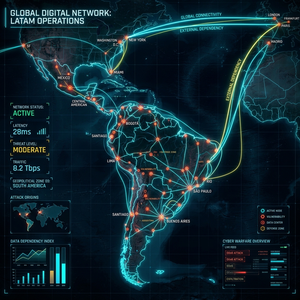 Mapa Latinoamericano de Dependencia